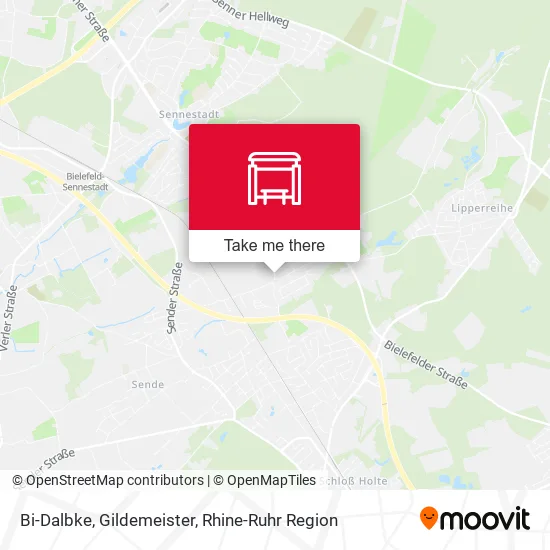 Карта Bi-Dalbke, Gildemeister