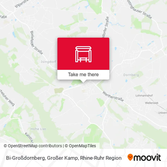Карта Bi-Großdornberg, Großer Kamp