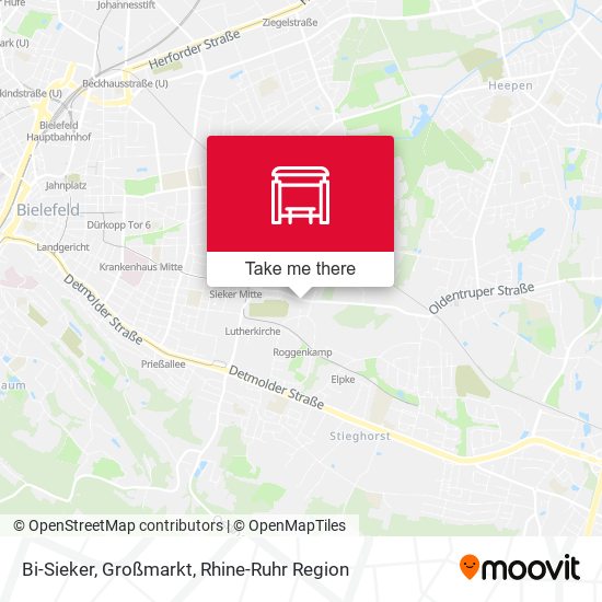 Bi-Sieker, Großmarkt map