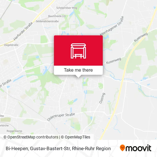 Карта Bi-Heepen, Gustav-Bastert-Str