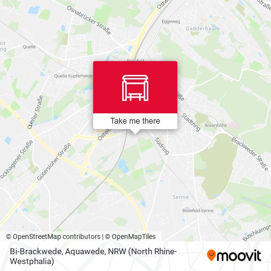 Bi-Brackwede, Aquawede map