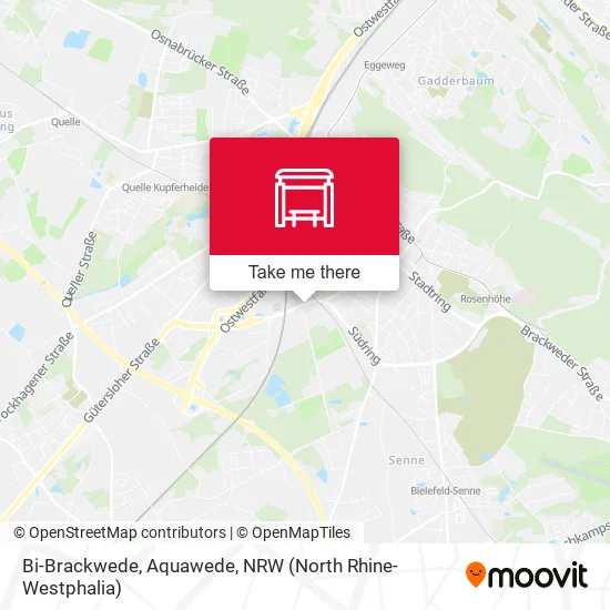 Карта Bi-Brackwede, Aquawede