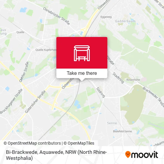 Карта Bi-Brackwede, Aquawede