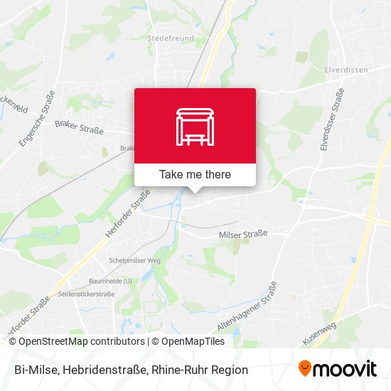 Bi-Milse, Hebridenstraße map