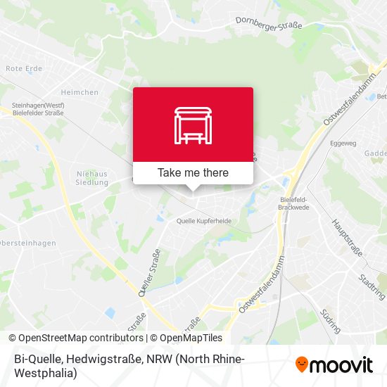 Bi-Quelle, Hedwigstraße map