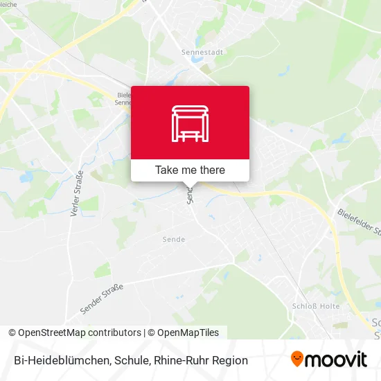 Карта Bi-Heideblümchen, Schule
