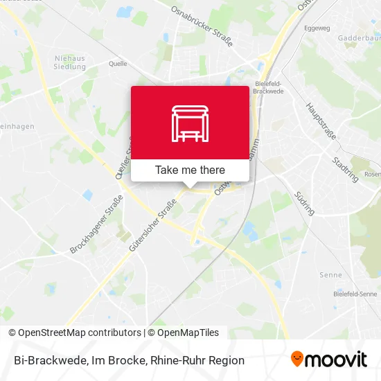 Карта Bi-Brackwede, Im Brocke