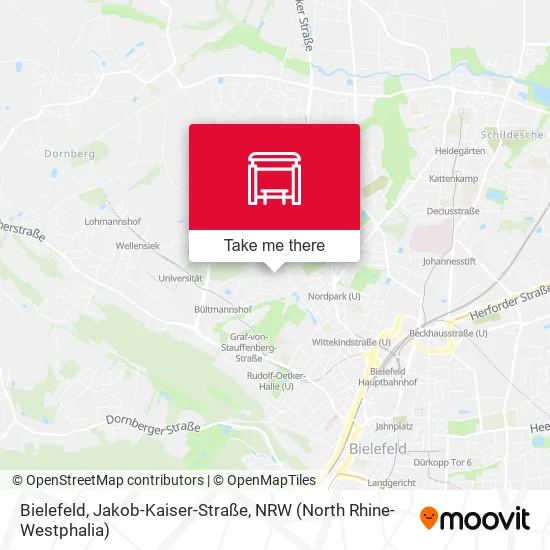 Карта Bielefeld, Jakob-Kaiser-Straße