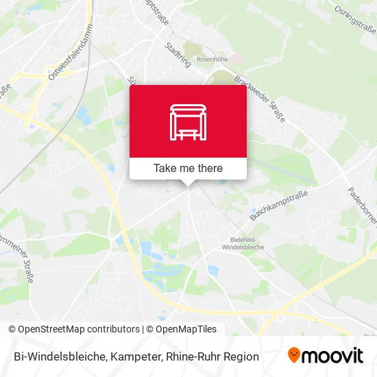 Карта Bi-Windelsbleiche, Kampeter