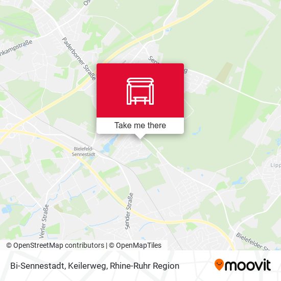 Bi-Sennestadt, Keilerweg map