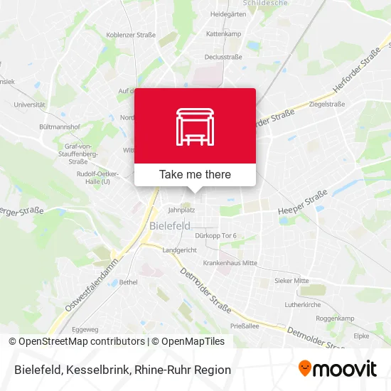 Карта Bielefeld, Kesselbrink