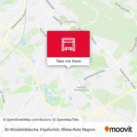 Карта Bi-Windelsbleiche, Klashofstr