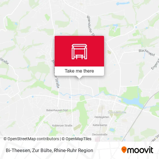 Карта Bi-Theesen, Zur Bülte