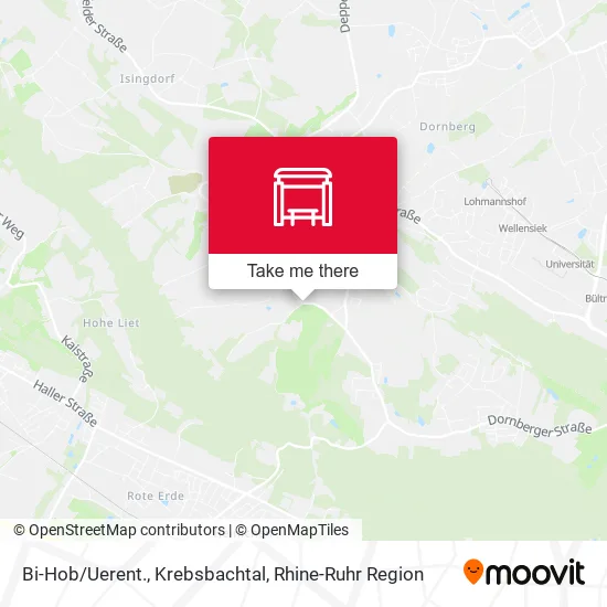 Карта Bi-Hob/Uerent., Krebsbachtal