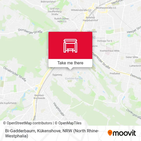 Bi-Gadderbaum, Kükenshove map