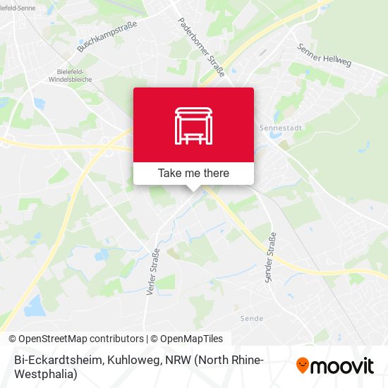 Bi-Eckardtsheim, Kuhloweg map
