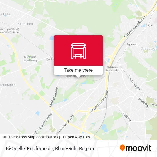 Карта Bi-Quelle, Kupferheide