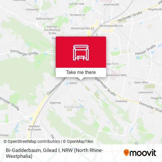 Bi-Gadderbaum, Gilead I map