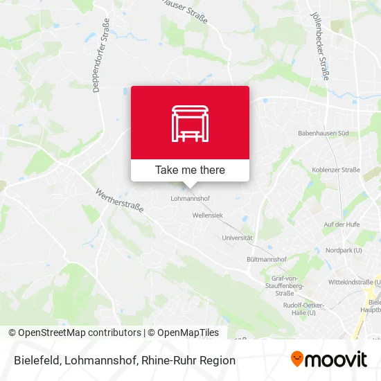 Bielefeld, Lohmannshof map