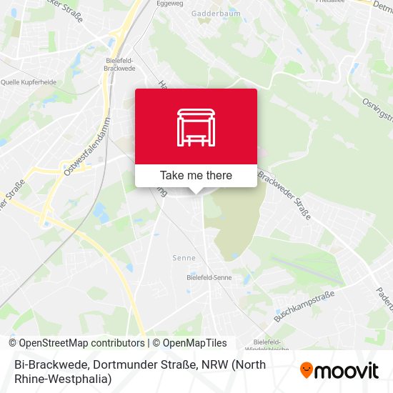 Карта Bi-Brackwede, Dortmunder Straße