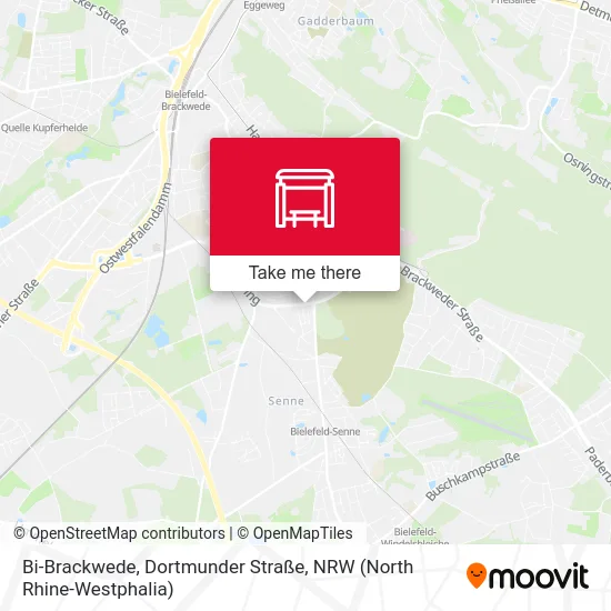 Карта Bi-Brackwede, Dortmunder Straße