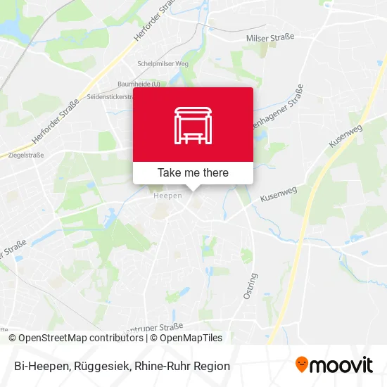 Карта Bi-Heepen, Rüggesiek