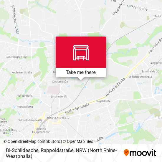 Карта Bi-Schildesche, Rappoldstraße