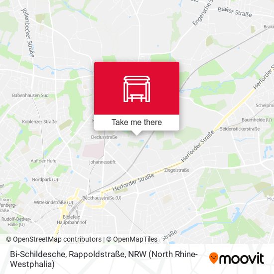 Bi-Schildesche, Rappoldstraße map