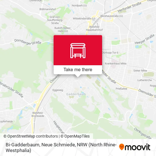 Карта Bi-Gadderbaum, Neue Schmiede
