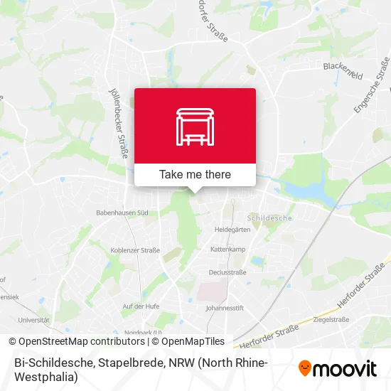 Карта Bi-Schildesche, Stapelbrede