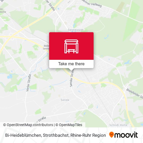 Bi-Heideblümchen, Strothbachst map