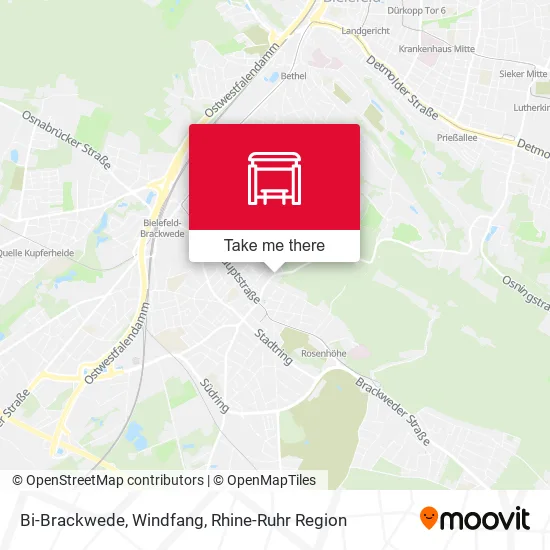 Карта Bi-Brackwede, Windfang