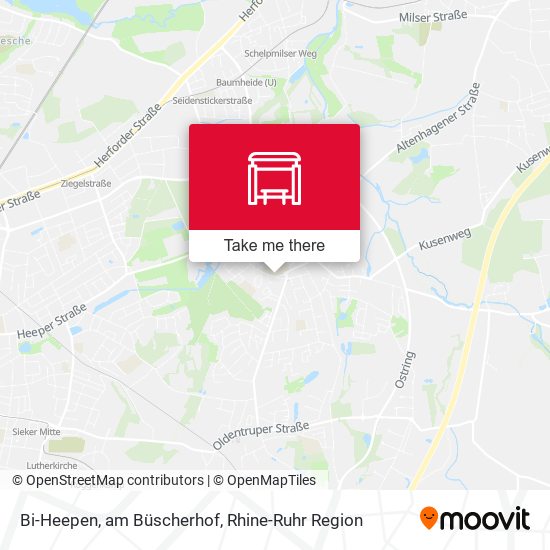 Bi-Heepen, am Büscherhof map