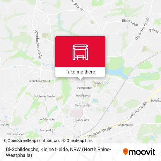 Карта Bi-Schildesche, Kleine Heide