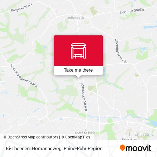Карта Bi-Theesen, Homannsweg