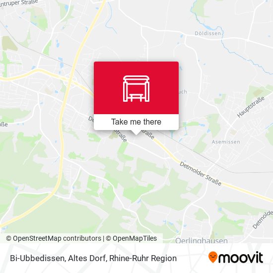 Bi-Ubbedissen, Altes Dorf map