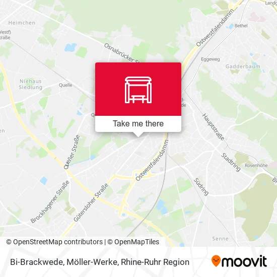 Карта Bi-Brackwede, Möller-Werke