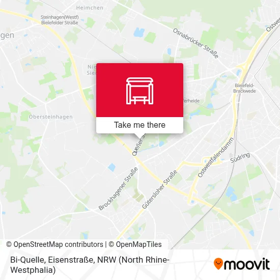 Bi-Quelle, Eisenstraße map