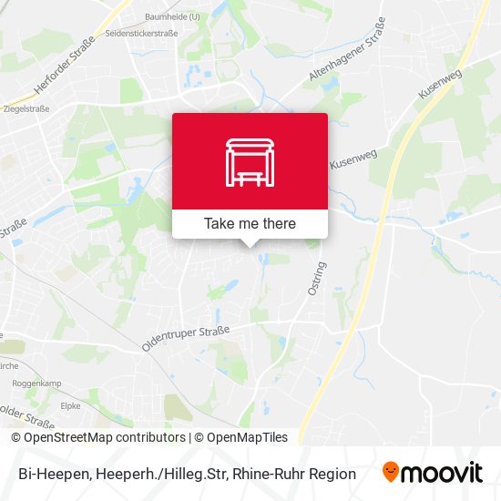 Карта Bi-Heepen, Heeperh./Hilleg.Str