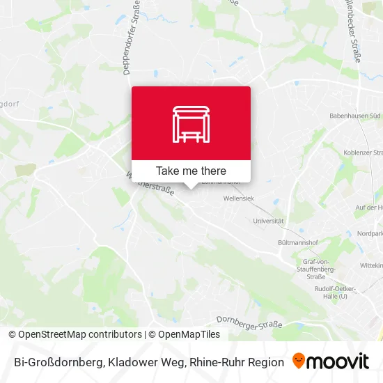 Карта Bi-Großdornberg, Kladower Weg