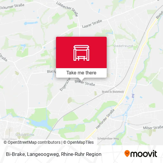 Карта Bi-Brake, Langeoogweg