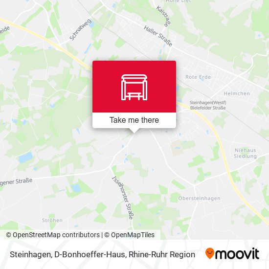 Steinhagen, D-Bonhoeffer-Haus map