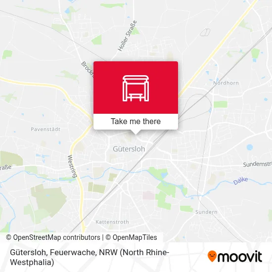 Gütersloh, Feuerwache map