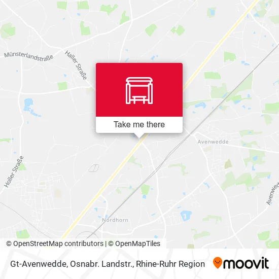 Карта Gt-Avenwedde, Osnabr. Landstr.