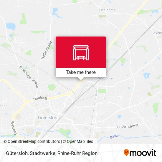 Gütersloh, Stadtwerke map