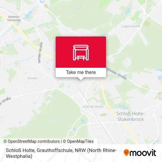 Карта Schloß Holte, Grauthoffschule