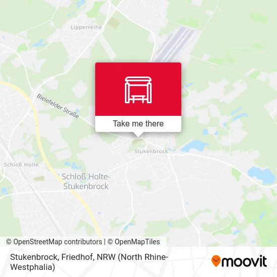 Stukenbrock, Friedhof map