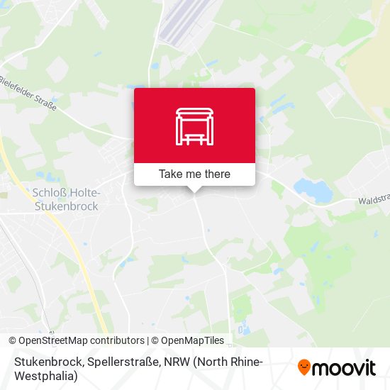 Stukenbrock, Spellerstraße map