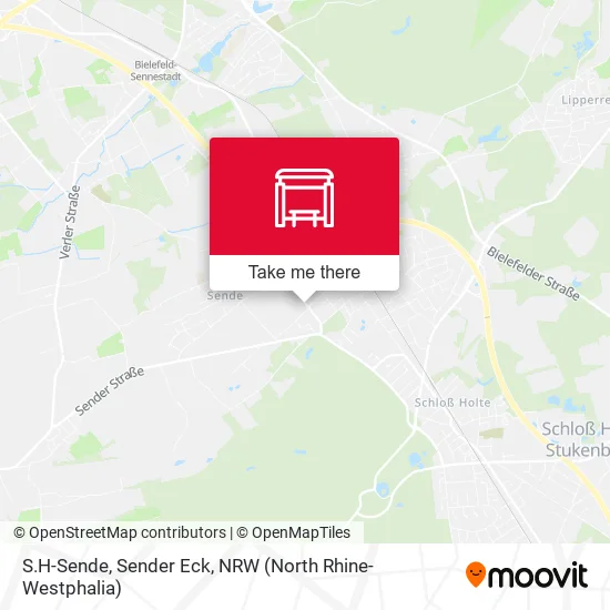 Карта S.H-Sende, Sender Eck