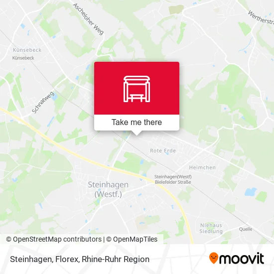 Карта Steinhagen, Florex